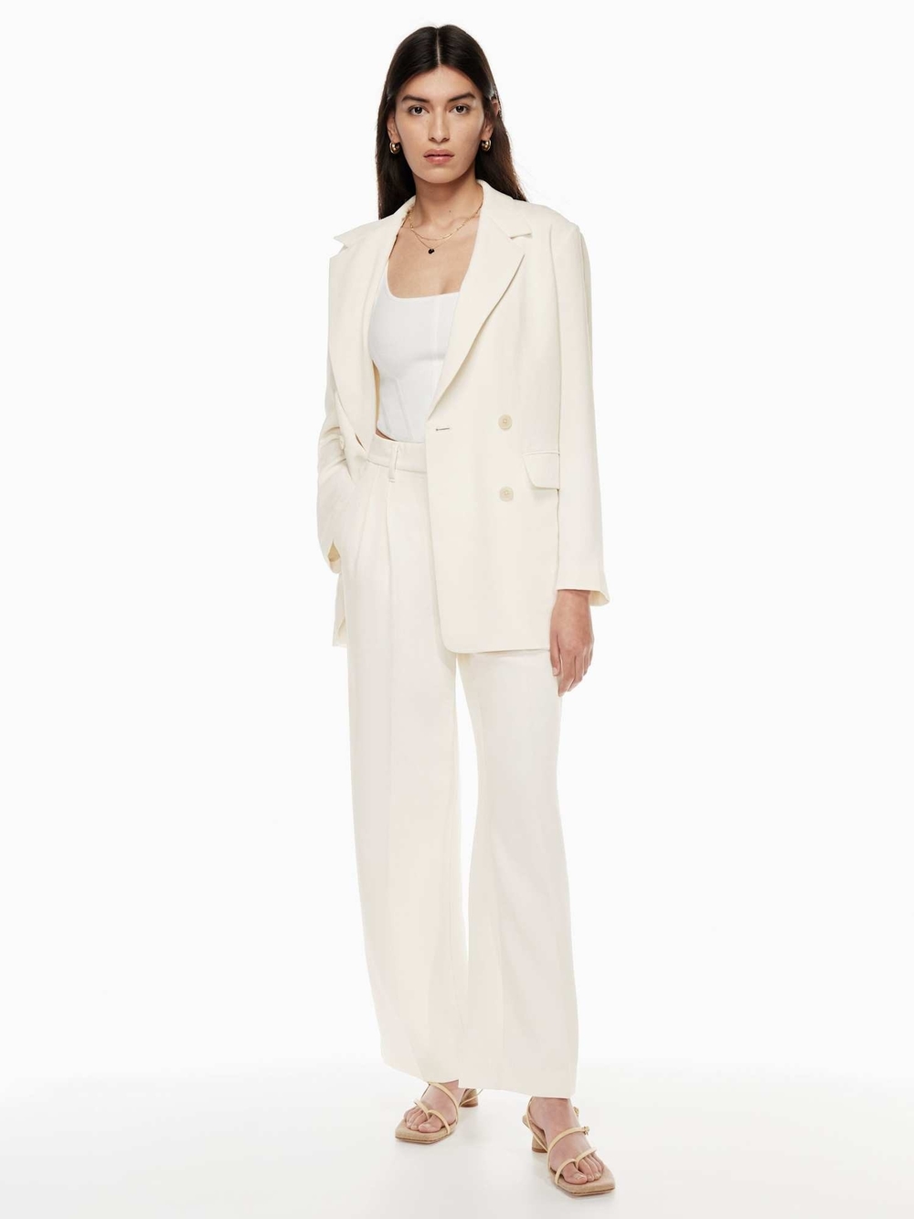 Wilfred Cherrelle Double Breasted Women's Blazer Jacket - Picture 6 of 14